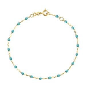 Gigi Clozeau 18K Yellow Gold and Turqoise Bracelet